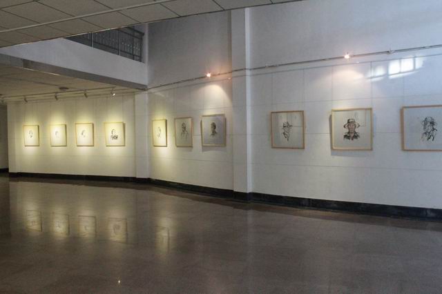 美术与艺术设计学院举办写意人物课堂教学师生画展