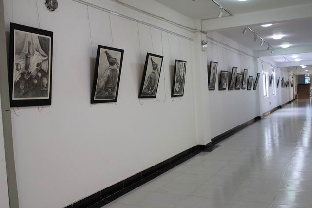 美术与艺术设计学院举办素描联展